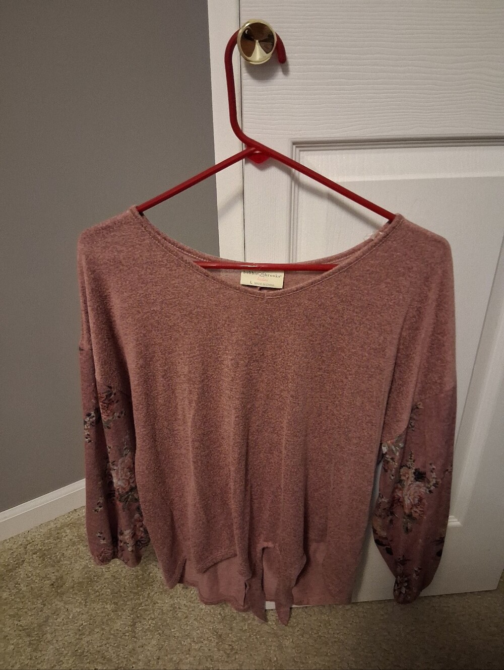 Women's Bobbie Brooks tie bottom top
